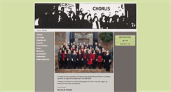 Desktop Screenshot of chorus.no